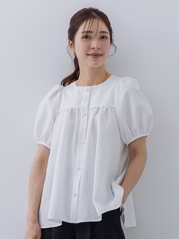 ずっと気になってた 2025ss_whiteblouse｜ Spendard.com フラメンコ